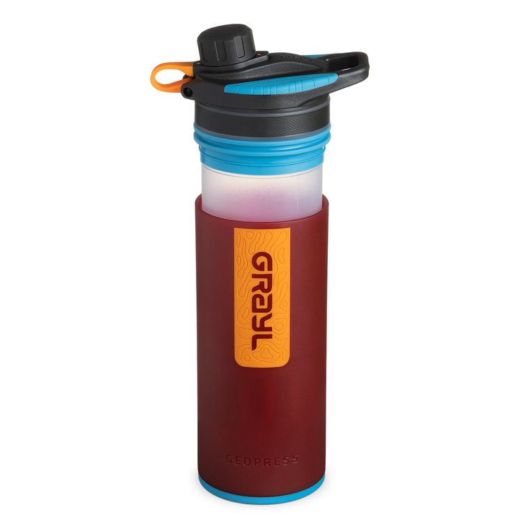 The Grayl The Grayl Geopress Bottle Wanderer Red