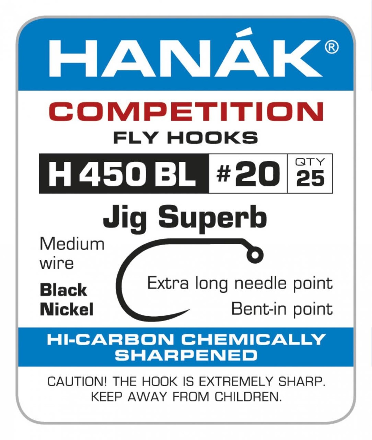Hanak H 450 BL Jig Hook - Royal Treatment Fly Fishing