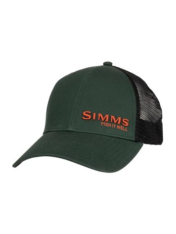 Simms Simms Fish It Well Forever Trucker Hat, Foliage