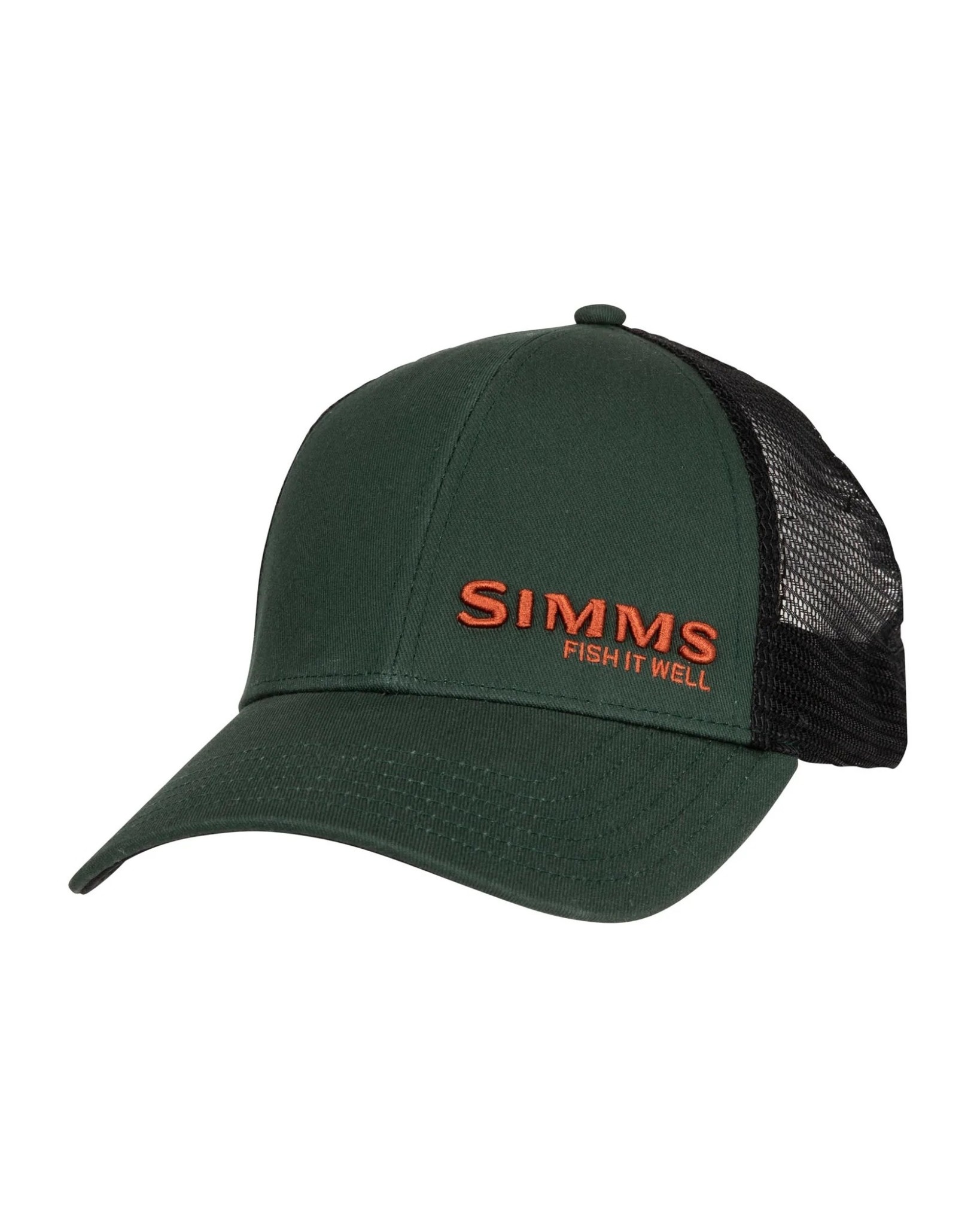 Simms Fish It Well Forever Trucker Hat, Foliage