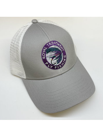 Royal Treatment RTFF Logo Trucker Small Fit Cap, Granite
