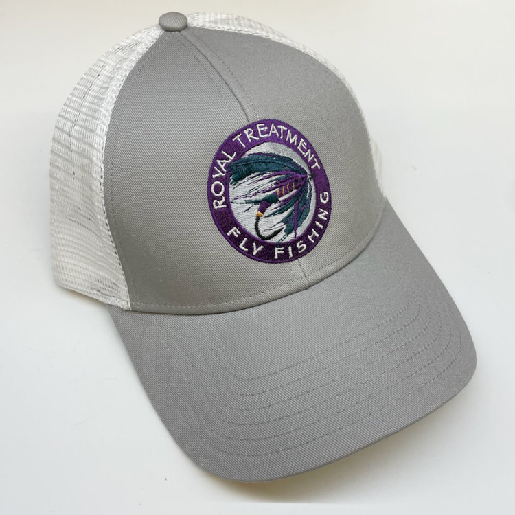 Royal Treatment RTFF Logo Trucker Small Fit Cap, Granite