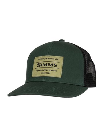 Simms Simms Original Patch Trucker Hat, Foliage