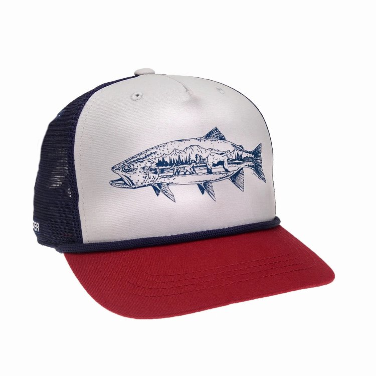 RepYourWater RepYourWater Grizzly Trout Hat