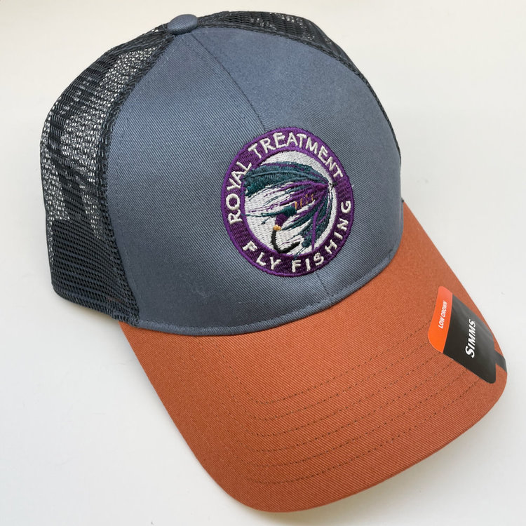 Royal Treatment Simms RTFF Logo Mesh Trucker Cap, Storm