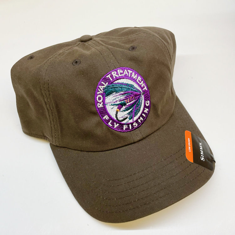 Royal Treatment RTFF Logo Oil Cloth Cap, Coffee