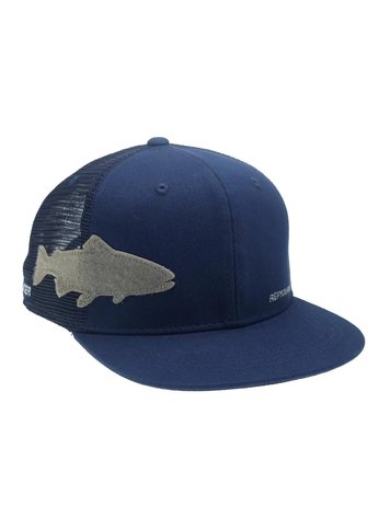 RepYourWater RepYourWater Trout Fly Patch Hat Blue