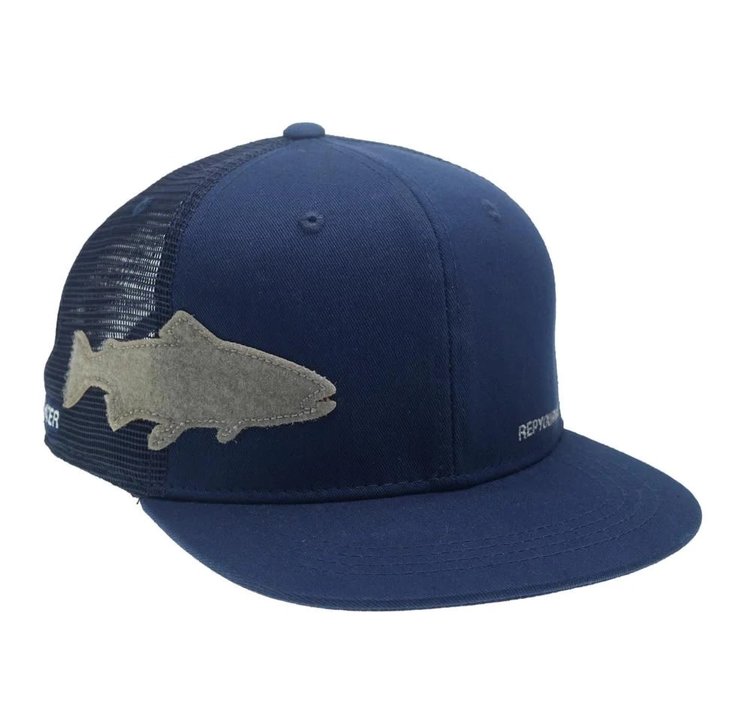 RepYourWater RepYourWater Trout Fly Patch Hat Blue