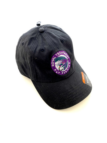 Royal Treatment RTFF Logo Oil Cloth Cap, Black