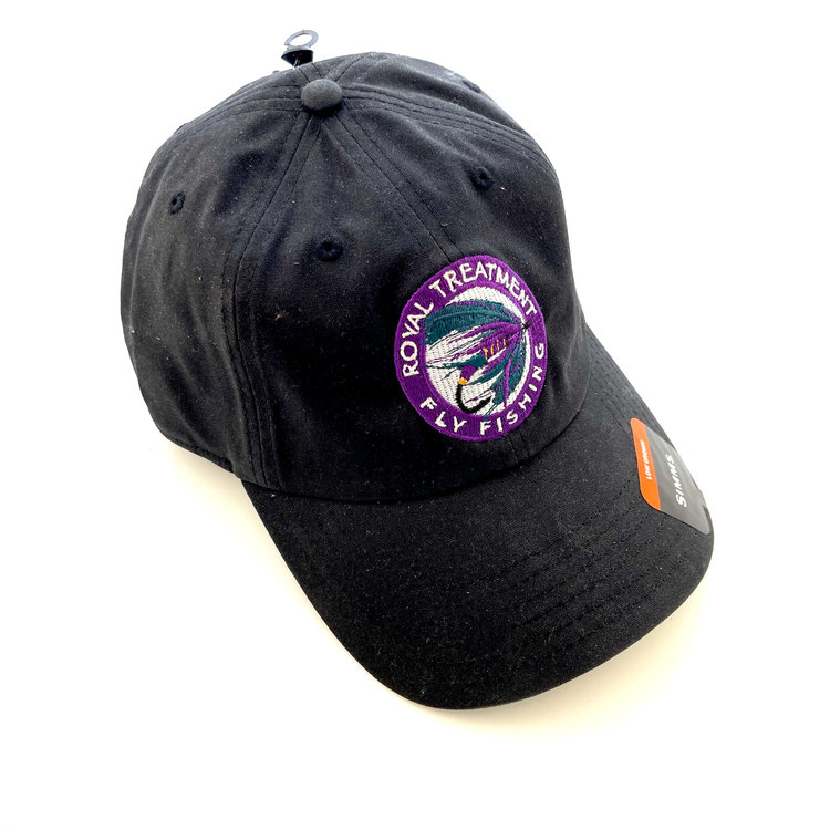 Royal Treatment RTFF Logo Oil Cloth Cap, Black