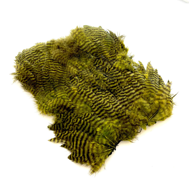 Hareline Grizzly Soft Hackle Marabou Patch