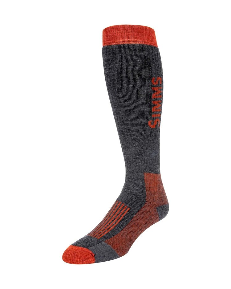 Simms Simms Men's Merino Midweight OTC Sock Carbon