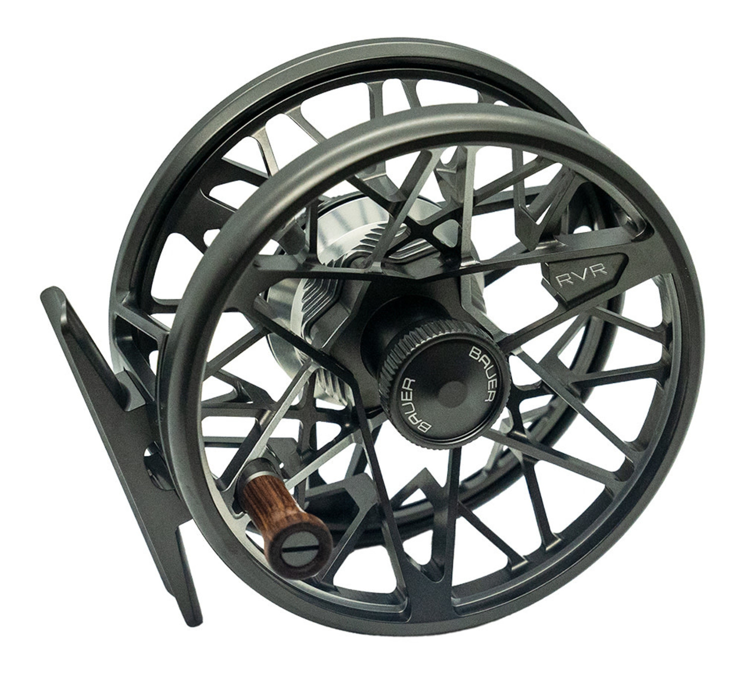 Bauer RVR Reel Charcoal/Silver - Royal Treatment Fly Fishing
