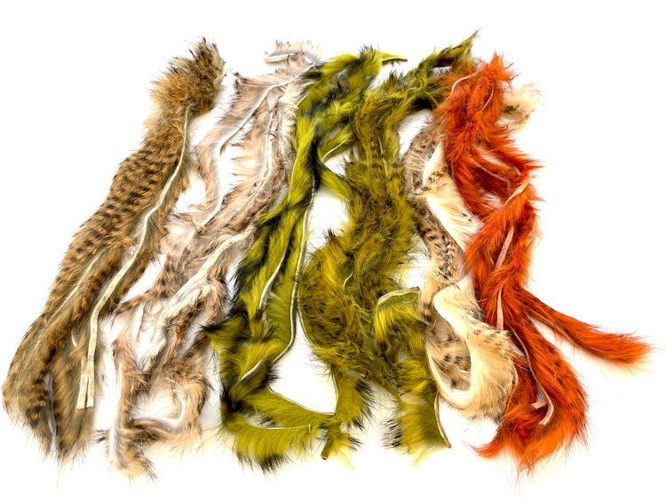 Hareline Barred Micro Pulsator Rabbit Strips