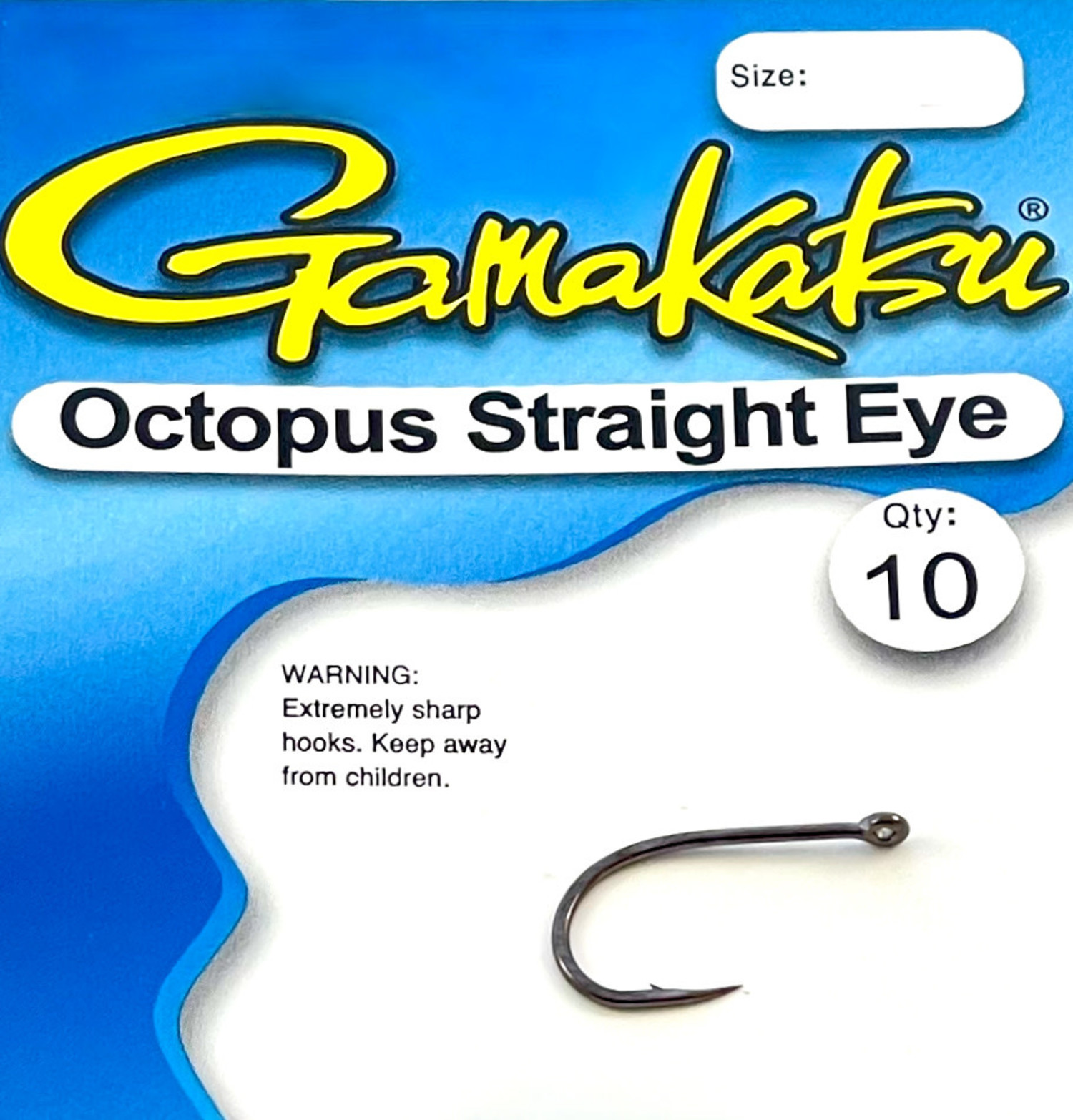 Gamakatsu Straight Eye Octopus Hook - Royal Treatment Fly Fishing