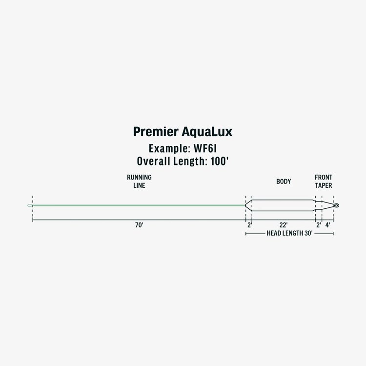 Rio RIO Premier AquaLux Intermediate Sinking Line