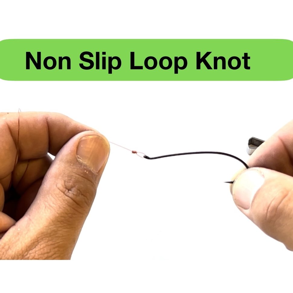 Non Slip Loop Knot - How to tie a Non Slip Loop Knot, Fishing Knots