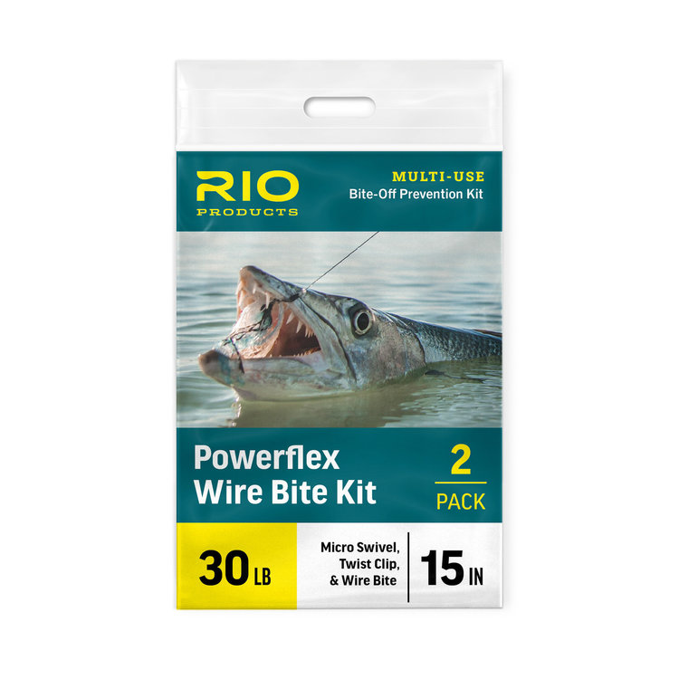 Rio RIO PowerFlex Wire Bite Kit 40lb - 2PK