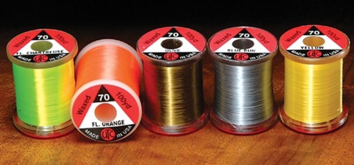 UTC Ultra Thread 70 Denier – Premium Fly Tying Thread For All Freshwater & Saltwater Patterns, UTC70