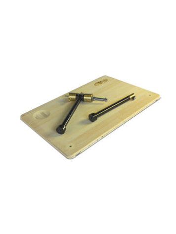 Norvise Norvise Bambooo Board with Waste Basket