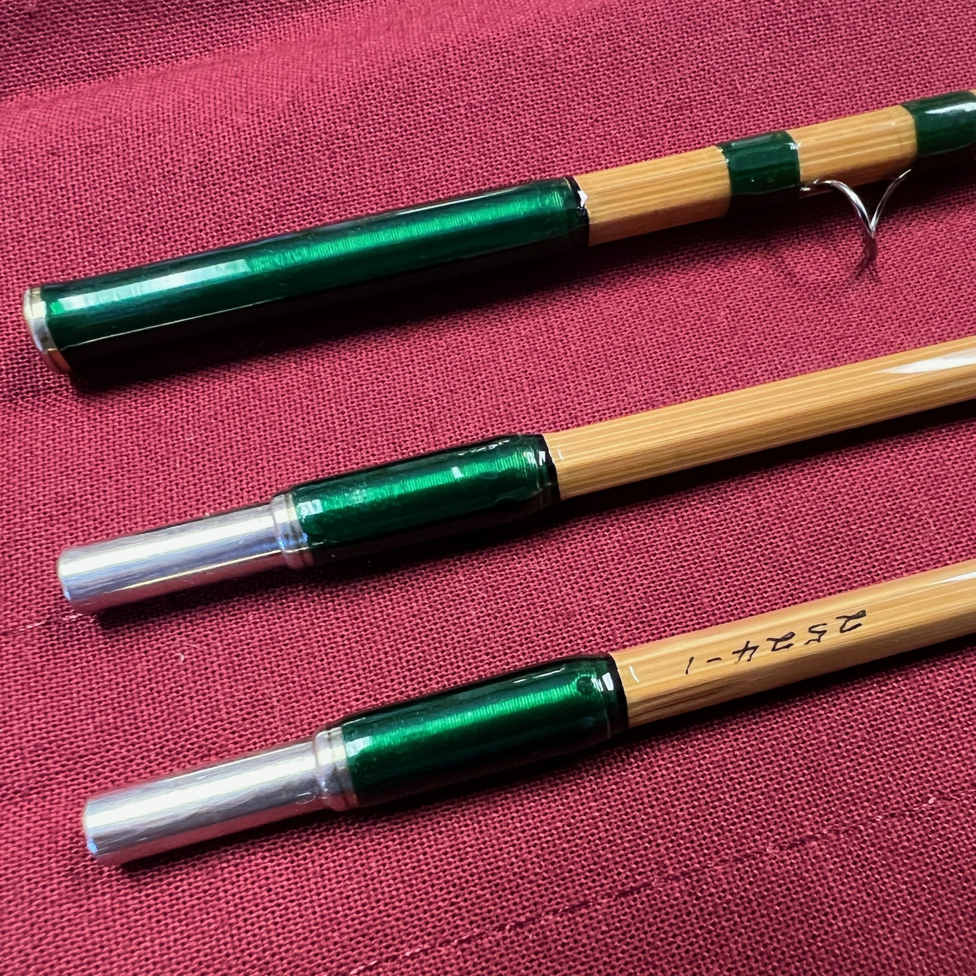 bamboo fishing pole treatment wax Handmade Tonkin Casting Rod, 5'6'' 7' Ultra-Light (UL) Action Pole, 3A Cork Handle & Walnut CNC Reel Seat, Vintage Artisanal Finesse handpicked culm of top Sweetgrass Bamboo Hex hw/dl 2/2