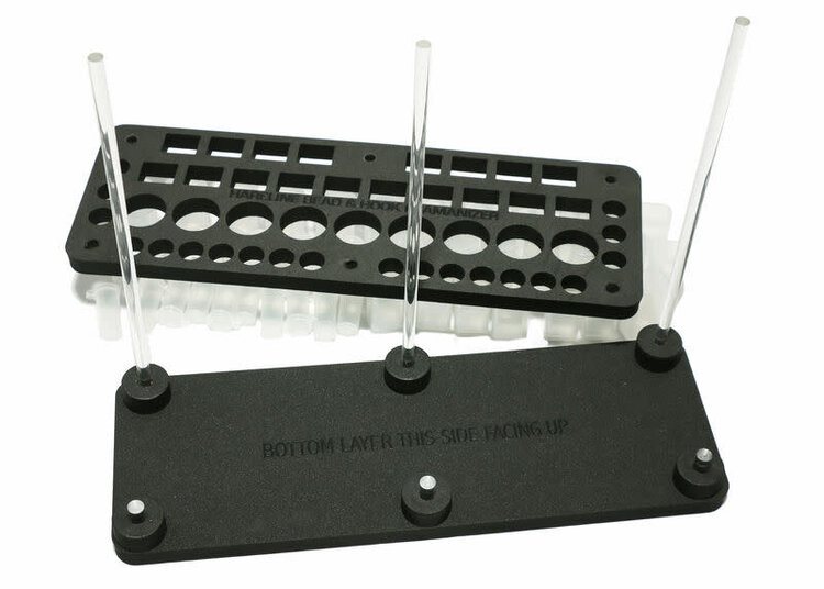 Hareline Hareline Foamanizer 12" Bead & Hook Storage