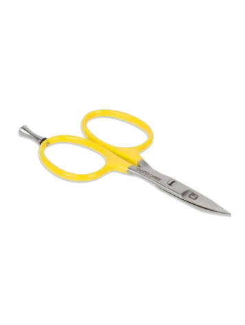 Loon Outdoor Loon Tungsten Carbide Curved All Purpose Scissors w/ Precision Peg