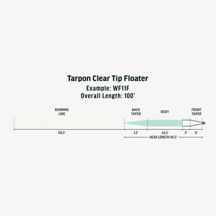 Rio RIO Premier Tarpon Clear Tip Floater