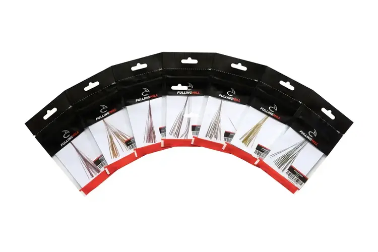 Fulling Mill Fulling Mill Stripped Peacock Quills