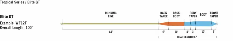 Rio RIO Elite GT Fly Line