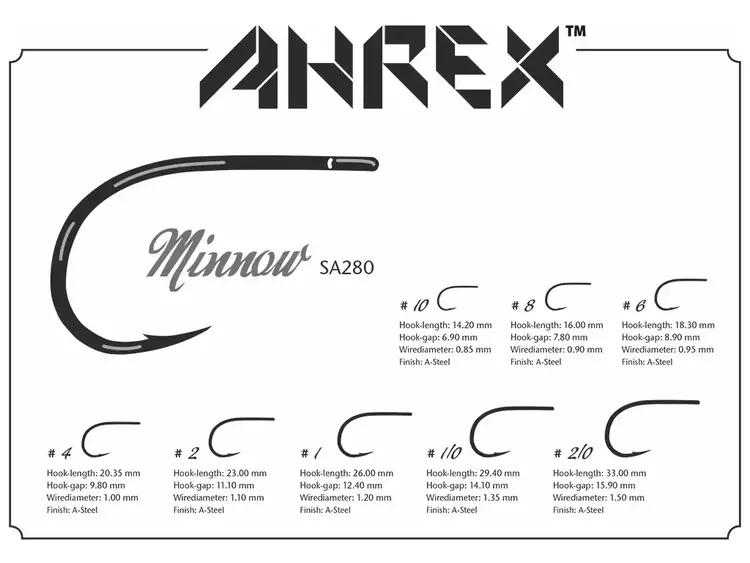 Hareline Ahrex SA280 Baitfish