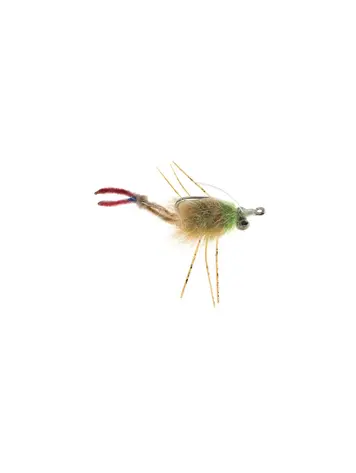 Aqua Flies Merkin Strong Arm Tan Sz 2