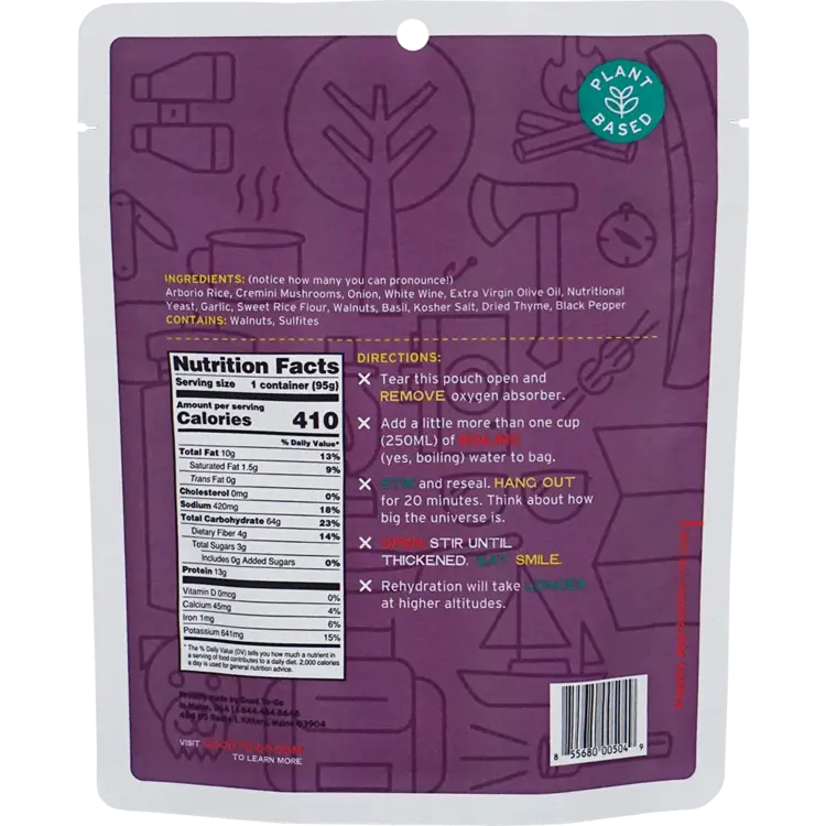 Good To-Go Good To-Go Mushroom Risotto