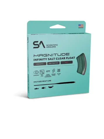 Scientific Angler Scientific Anglers Magnitude Smooth Infinity Salt Full Clear Float