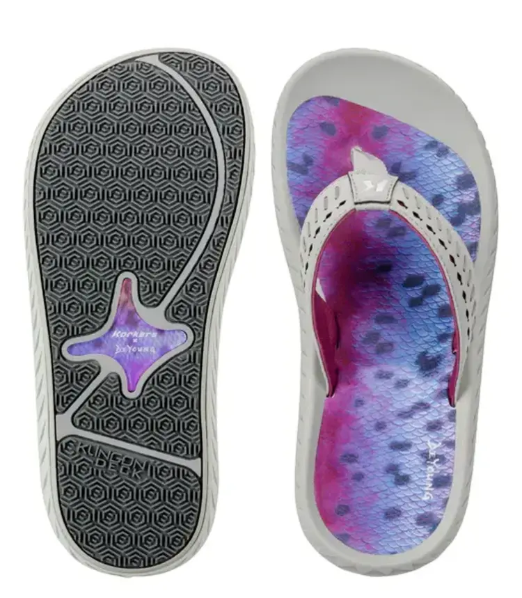 Korkers Korkers Women's Fish Flip Rainbow Trout