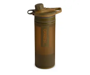 Bouteille Filtrante Grayl UltraPress – 16,9 Oz – Marron Coyote – Neuve