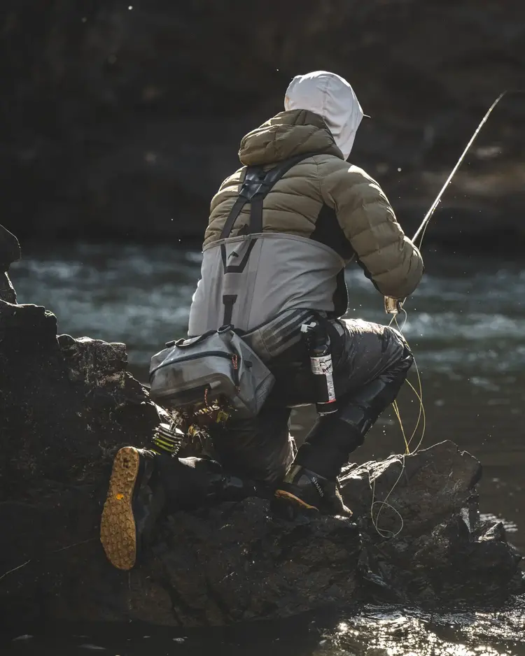 Simms Simms Confluence Stockingfoot Wader Graphite