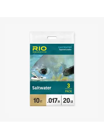 Rio RIO Rio Saltwater Leader 10' 3-Pack