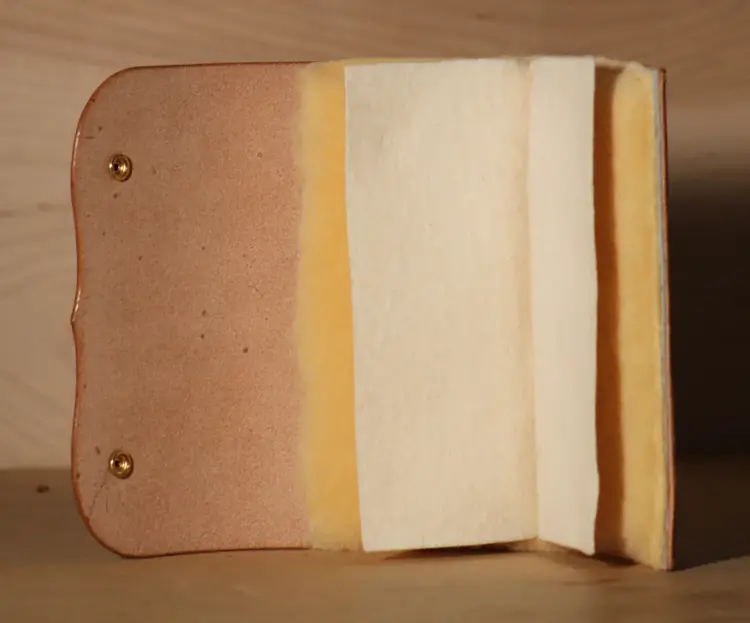 RW Leather Arne Mason Large Leather Fly Wallet By R.W. Leatherworks, British Brown