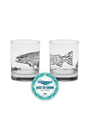 RepYourWater RepYourWater Rainbow Snacks Old Fashion Glass