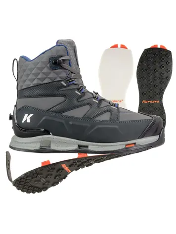 Korkers Korkers M's Bantam Lite W/ Felt & Kling-On Soles