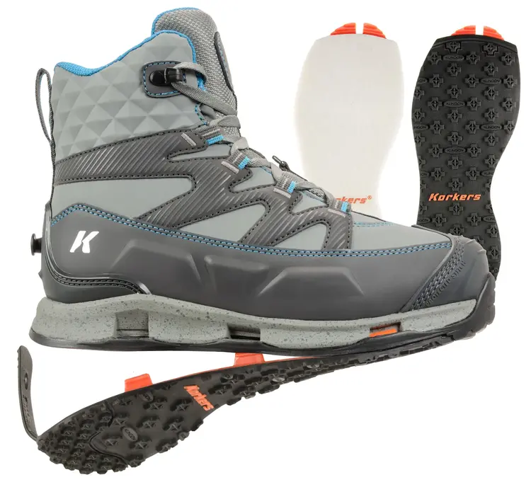 Korkers Korkers W's Bantam Lite W/ Felt & Kling-On Soles