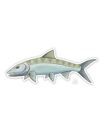 Casey Underwood Casey Underwood Fish sticker Bonefish