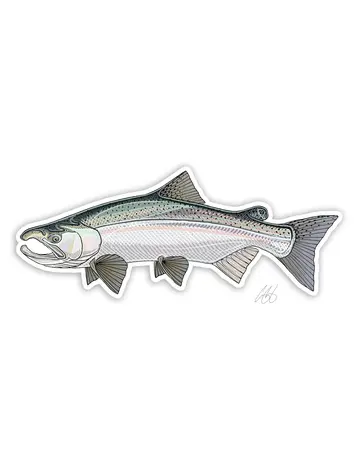 Casey Underwood Casey Underwood Fish sticker Native Coho