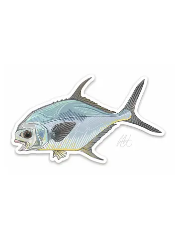 Casey Underwood Casey Underwood Fish sticker Permit