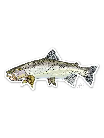 Casey Underwood Casey Underwood Fish sticker Sea Run Cutthroat