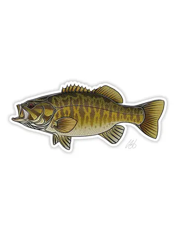 Casey Underwood Casey Underwood Fish sticker Smallmouth Bass
