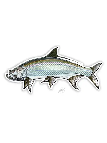 Casey Underwood Casey Underwood Fish sticker Tarpon