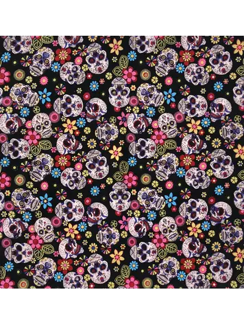 The Bandanna Company The Bandanna Company, Day of the Dead, 22" Bandanna