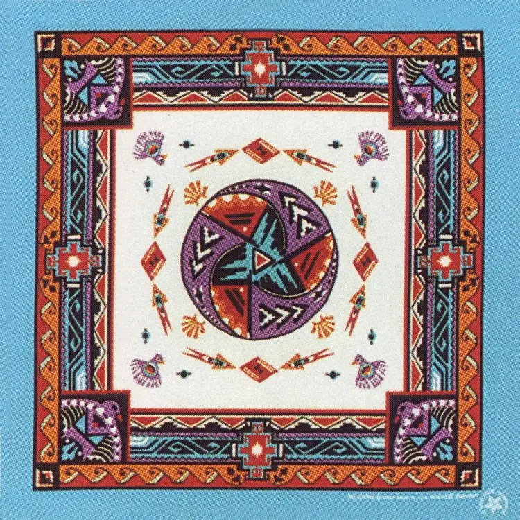 The Bandanna Company The Bandanna Company, Aztec Turquoise, 22" Bandanna